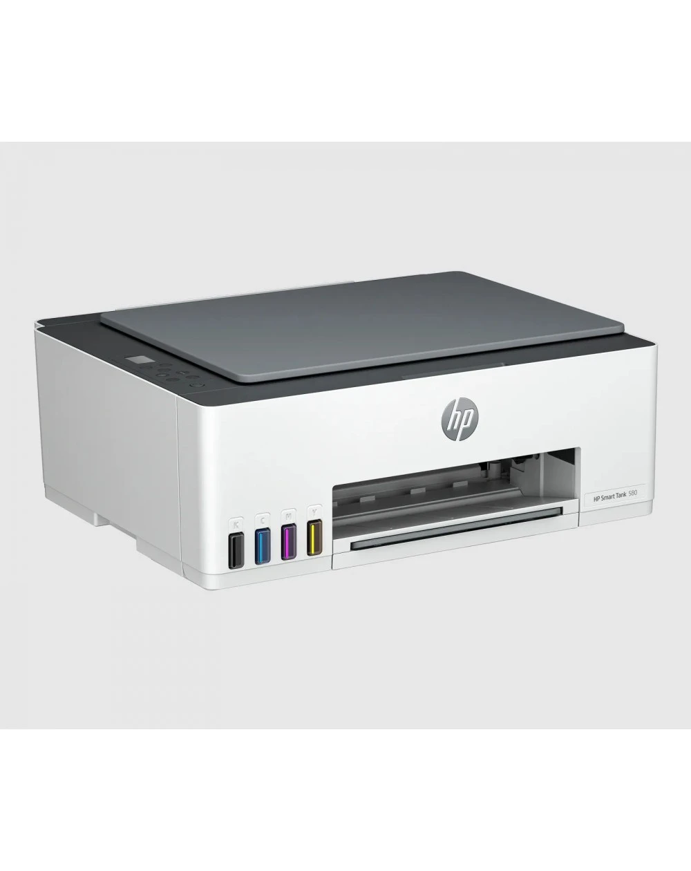 L'Imprimante HP Smart Tank 580 All-in-One (1F3Y2A) est une solution tout-en-un pratique et économique pour les particuliers et les petites entreprises. Dotée de la technologie de réservoir d'encre, elle offre une impression de haute qualité à faible coût tout en prenant en charge l'impression, la numérisation, et la copie.
